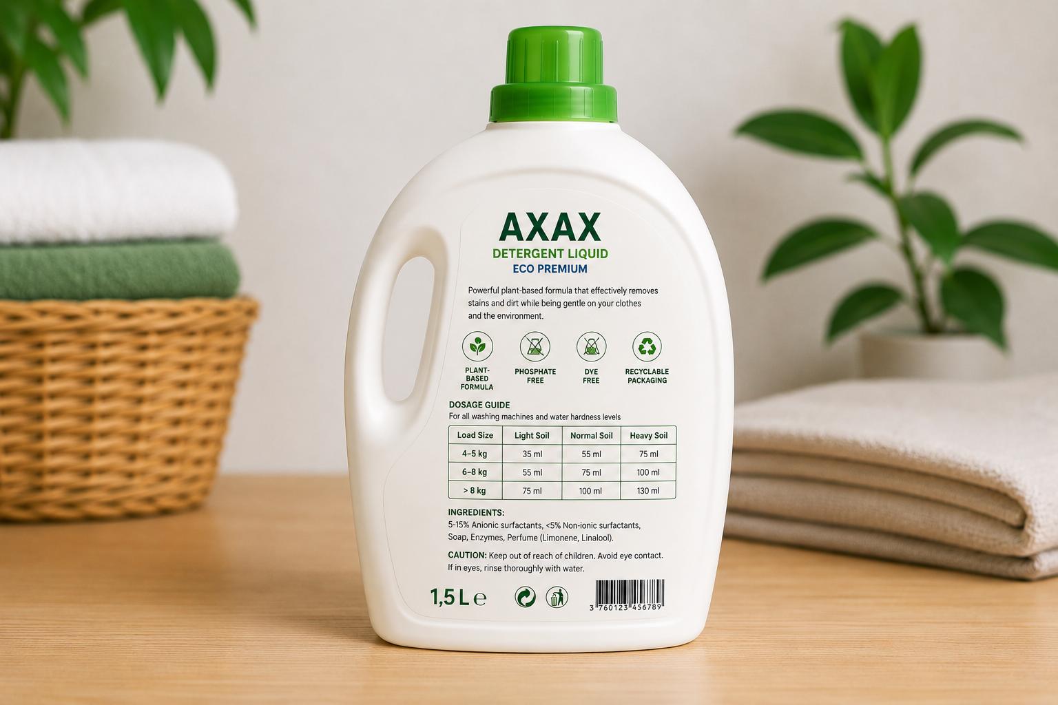 AXAX Premium White — back view